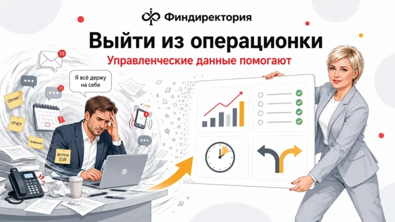 Как зарабатывать больше, а времени тратить меньше: роль управленческих данных