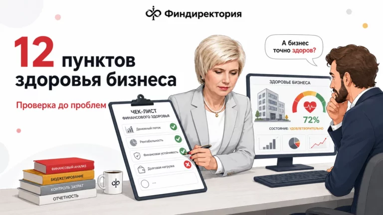 Чек-лист финансового здоровья бизнеса: 12 пунктов