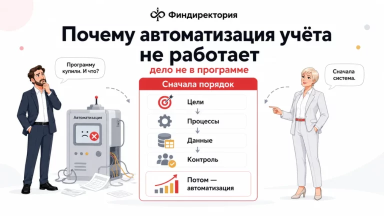 Почему автоматизация учёта не работает — и дело не в программе