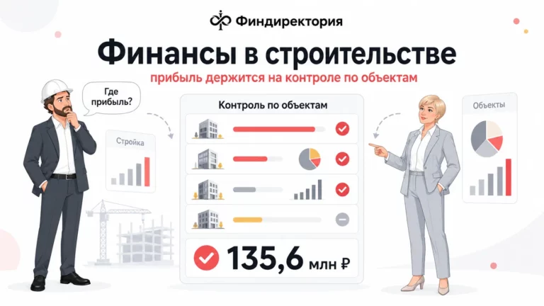 Управление финансами в строительной компании: на чём держится прибыль